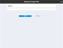 Tablet Screenshot of newvision-marylandpioneers.org